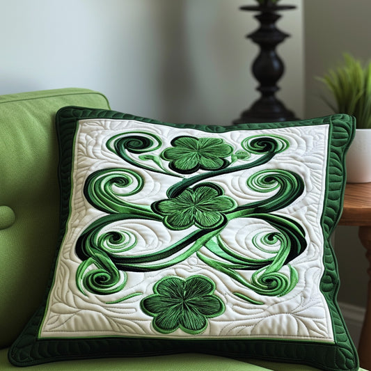 Shamrock Bliss Quilted Bedding Pillow Case NCU0PTT184