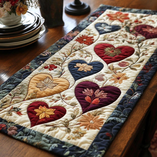 Shared Love Quilted Table Runner NCU0DV1817