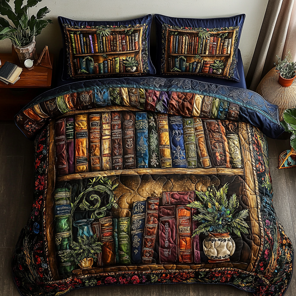 Shelf Sanctuary Duvet Cover Set NCU0PVL229