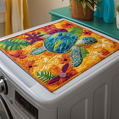 Shells and Turtle Quilted Washer and Dryer Cover NCU0NNT1405