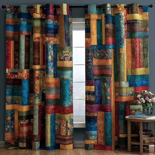 Shelves of Wisdom Quilted Curtains NCU0NNT2314