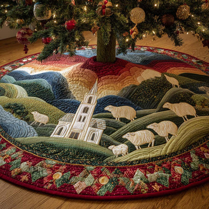 Shepherd Peace Quilted Tree Skirt NCU0NXD942