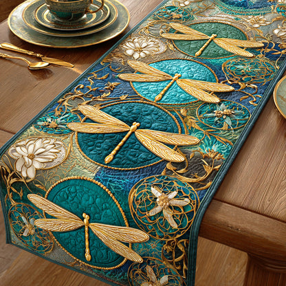 Shimmering Wings Quilted Table Runner NCU0NTD820