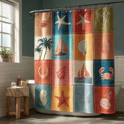 Shore Shells Shower Curtain NCU0NTD1427