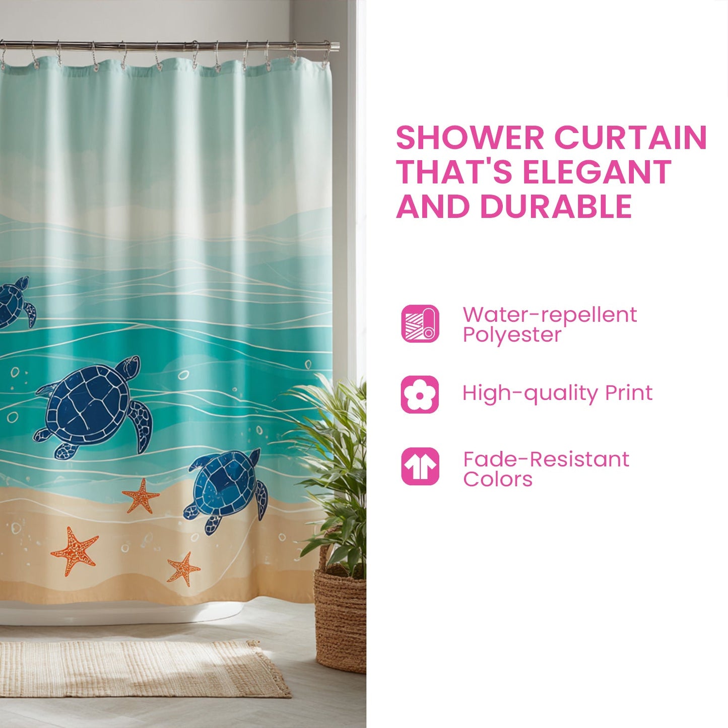 Country Quilt Shower Curtain NCU0DDK2406