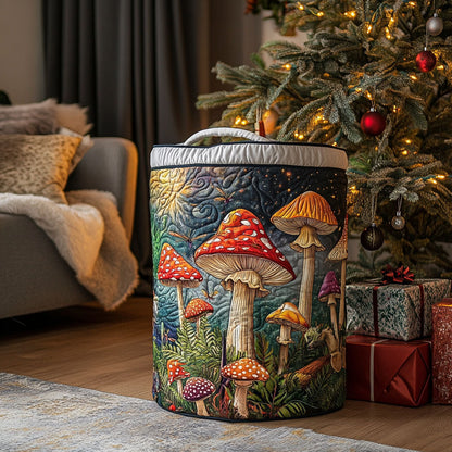 Shroom Forest Quilted Laundry Basket NCU0PTT2325