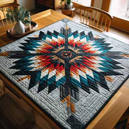 Silent Arrow Quilted Table Topper NCU0NTD302