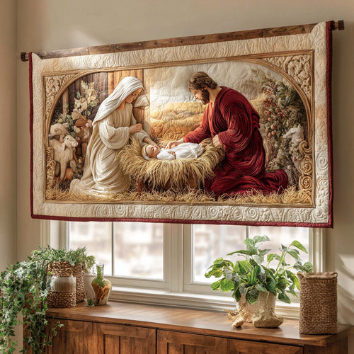 Silent Devotion Quilted Valance NCU0NTV463