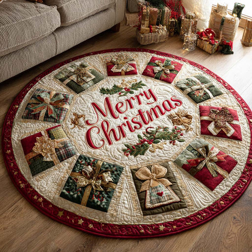 Silent Eve Quilted Round Mat NCU0NNT2055