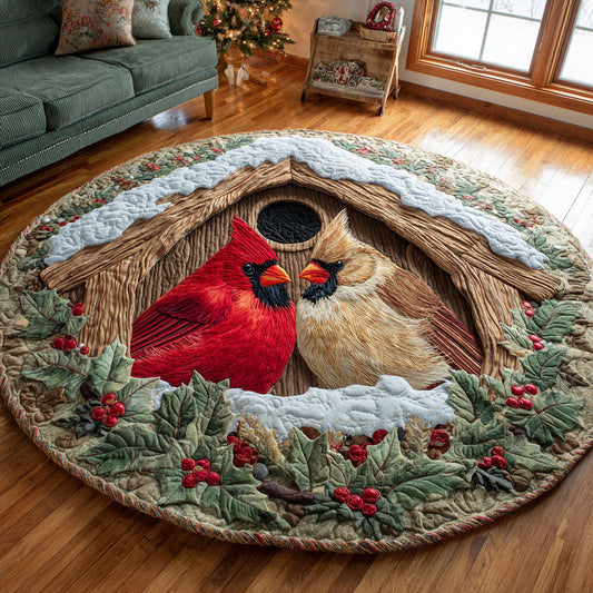 Silent Grove Quilted Round Mat NCU0NTV676