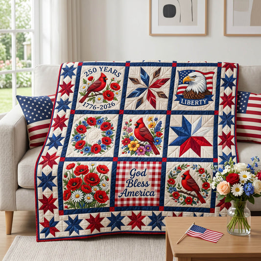 Silent Honor Quilted Blanket NCU0NTD1886