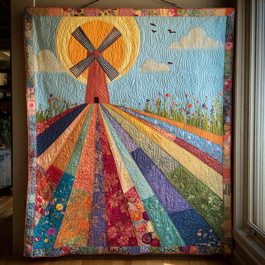 Silent Meadow Quilted Blanket NCU0DDK2302