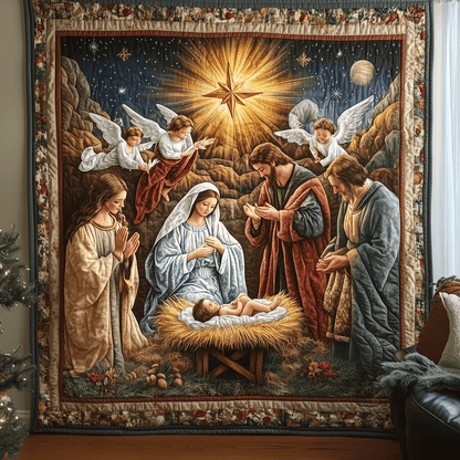 Silent Night Quilted Blanket NCU0TH1982