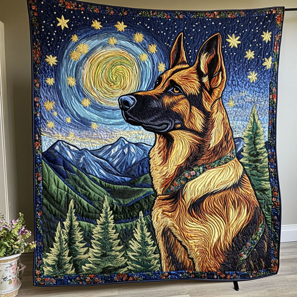Silent Watcher Quilted Blanket NCU0PTT495