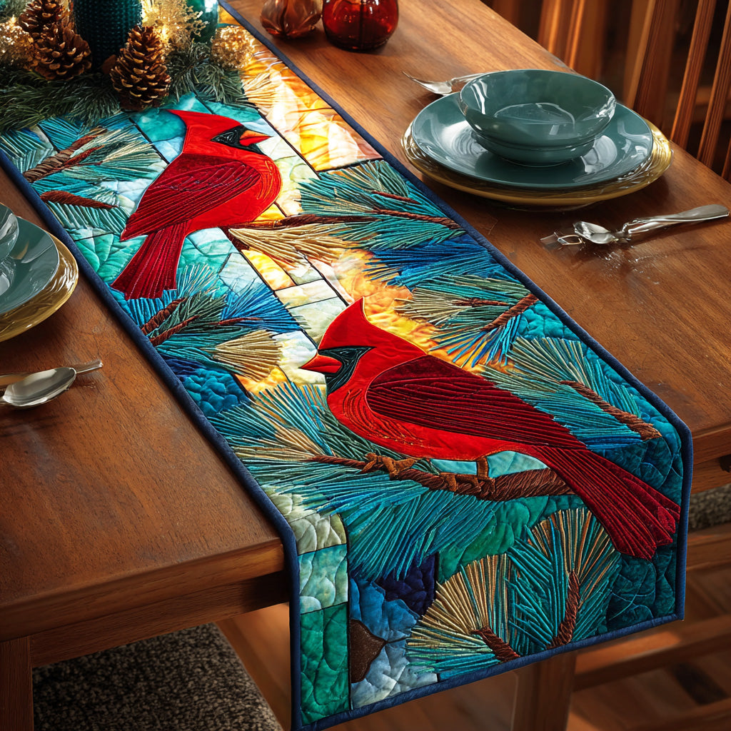 Silent Wing Grace Quilted Table Runner NCU0NTD770