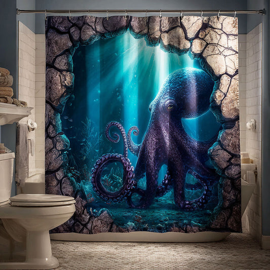 Siren Depths Shower Curtain NCU0NTD1581