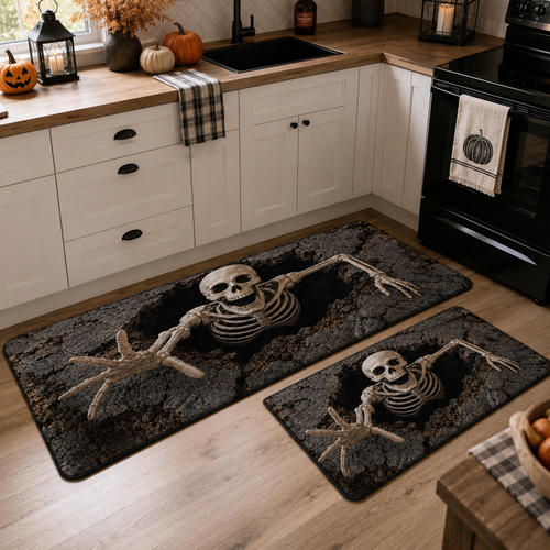 Skeleton Rift Kitchen Area Rug NCU0DV2240