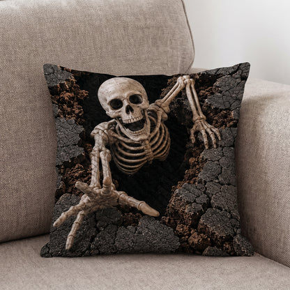 Skeleton Rift Quilted Pillow Case NCU0DV2240