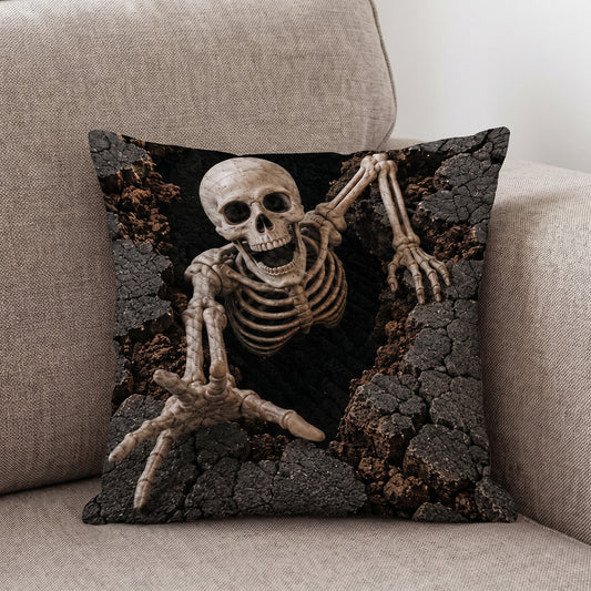 Skeleton Rift Quilted Pillow Case NCU0DV2240