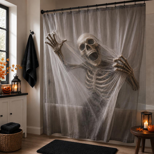 Skeleton Veil Shower Curtain NCU0DV2398