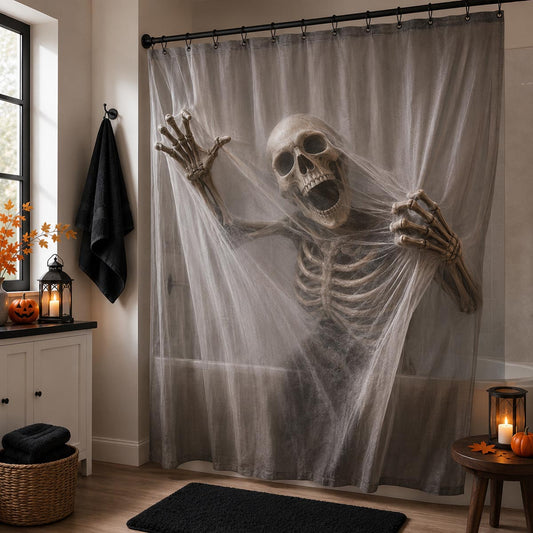 Skeleton Veil Shower Curtain NCU0DV2398