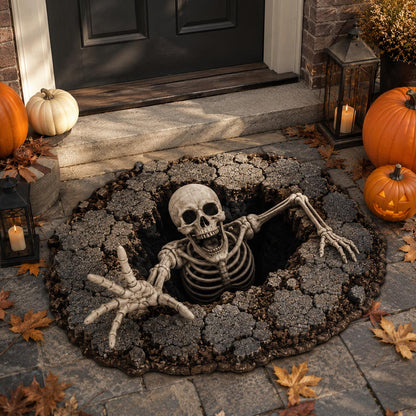 Skeleton Breakout Custom Shape Doormat NCU0DV2306
