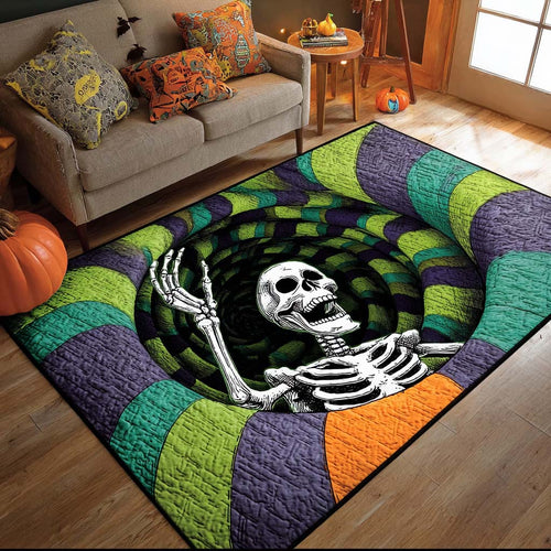 Skeleton Snare Area Rug NCU0DV7731