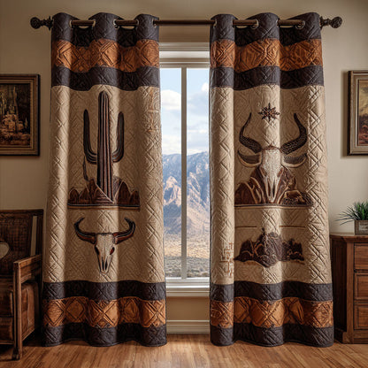 Skull Valley Dusk Quilted Curtains NCU0PTT2724