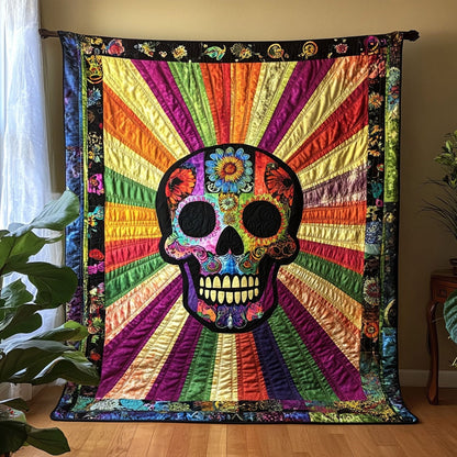 Skull and Shine Quilted Blanket NCU0PT2035