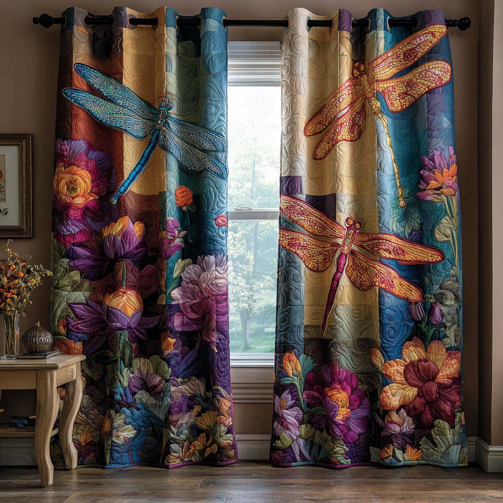 Sky Dancer Quilted Curtains NCU0NNT2558