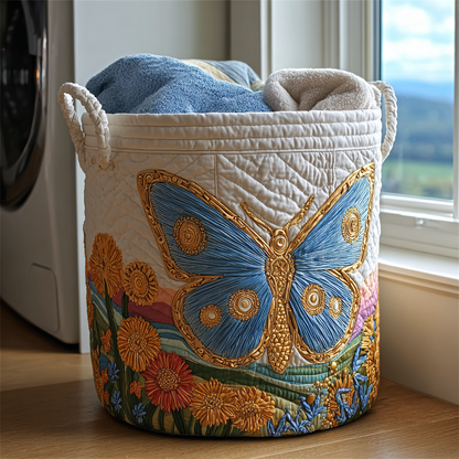 Sky Dancer Quilted Laundry Basket NCU0PVL424