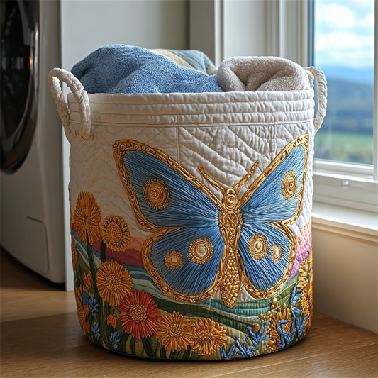 Sky Dancer Quilted Laundry Basket NCU0PVL424