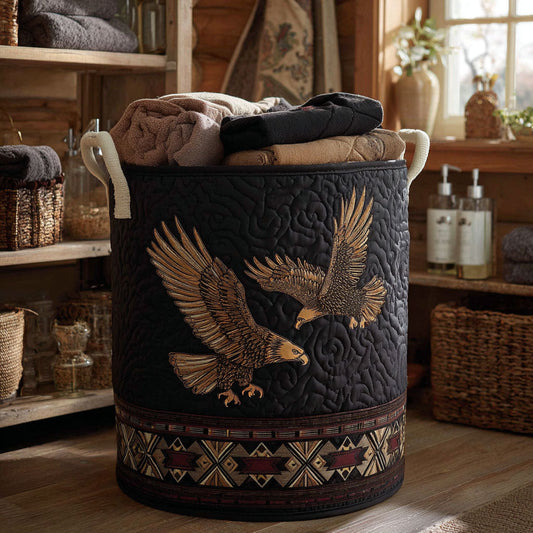 Sky Hunter Quilted Laundry Basket NCU0NTV526