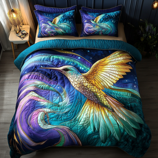 Sky Jewel 3-Piece Quilted Bedding Set NCU0DDK208
