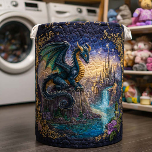 Sky Serpent Quilted Laundry Basket NCU0NNT1106