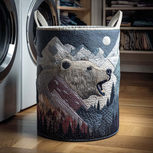 Slate Roar Quilted Laundry Basket NCU0NTD144