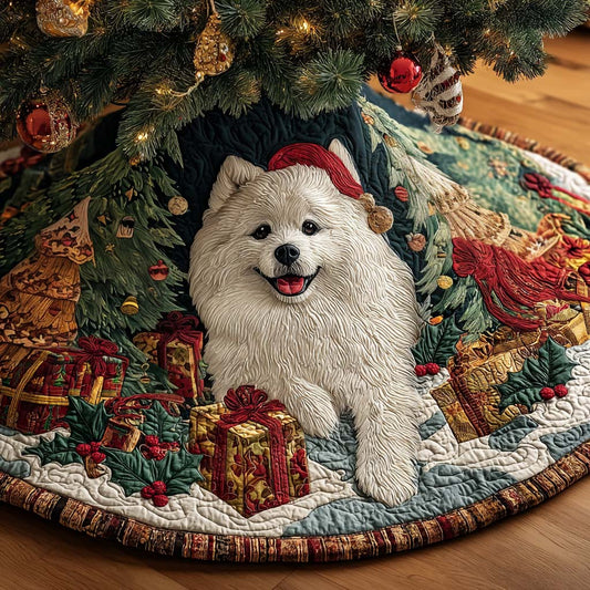 Snowlight Spirit Christmas Quilted Tree Skirt NCU0DQQ027