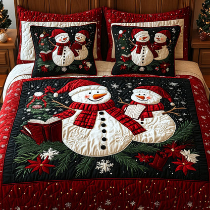 Christmas 3-Piece Quilted Bedding Set NCU0VT67