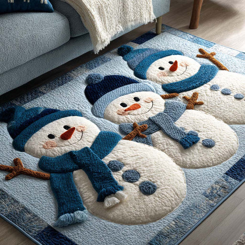 Snowman Glow Area Rug NCU0DK10448