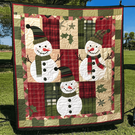 Snowy Delight Quilted Blanket NCU0TH1022