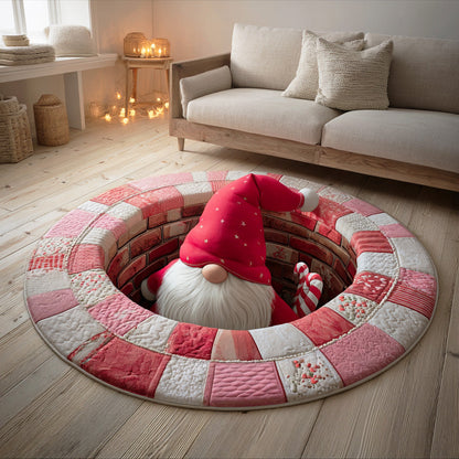 Snowy Beard Wonder Round Carpet NCU0TD1283