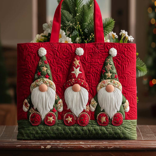 Snowy Wish Quilted Tote Bag NCU0NNT2025