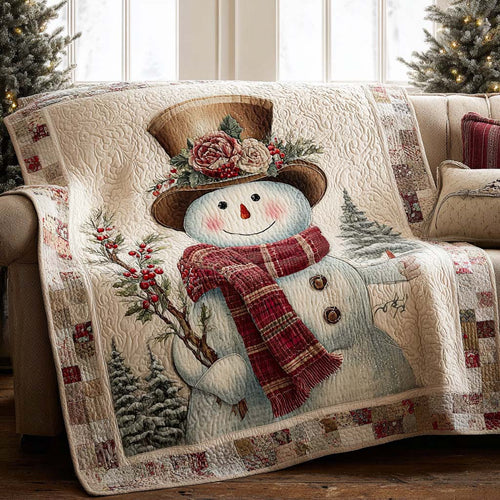 Snowy Wonder Quilted Blanket NCU0NNT2578