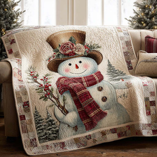 Snowy Wonder Quilted Blanket NCU0NNT2578