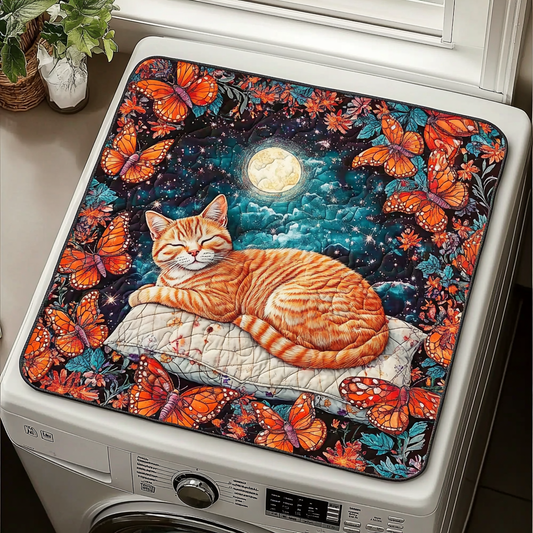 Snug Cat Quilted Washer and Dryer Cover NCU0DDK812