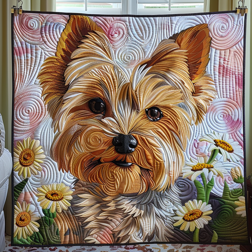 Snuggle Pup Patch Quilted Blanket NCU0DV484