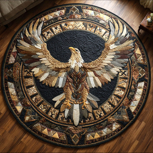 Soaring Spirit Quilted Round Mat NCU0NTV711