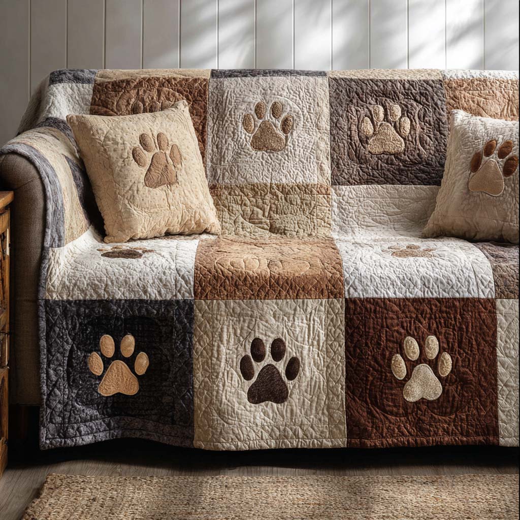 Soft Companions Quilted Sofa Cover NCU0NXD1307