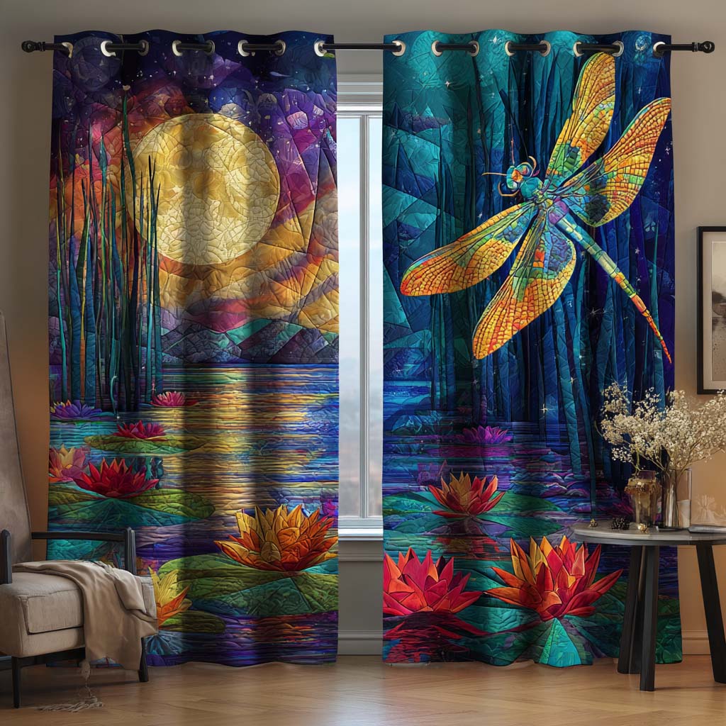 Soft Glider Quilted Curtains NCU0NNT2559