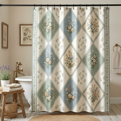 Soft Harlequin Shower Curtain NCU0NTV969
